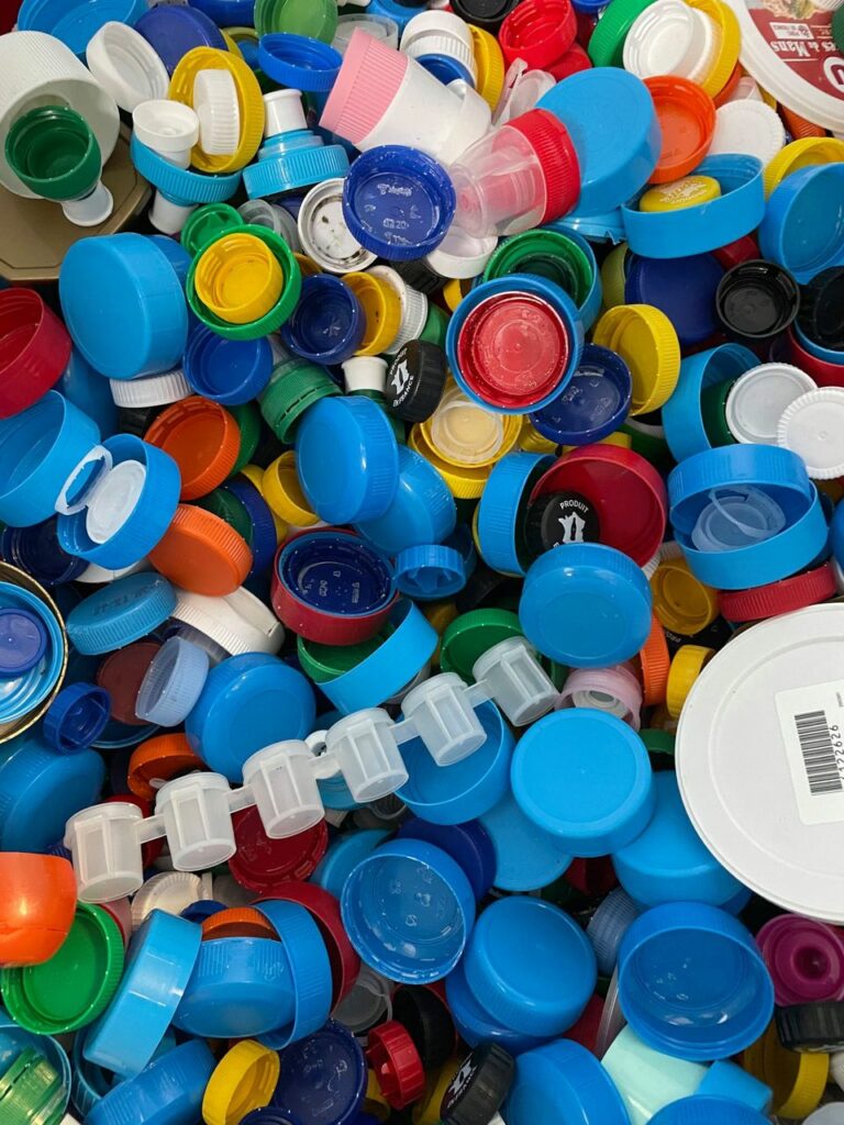 La collecte des bouchons