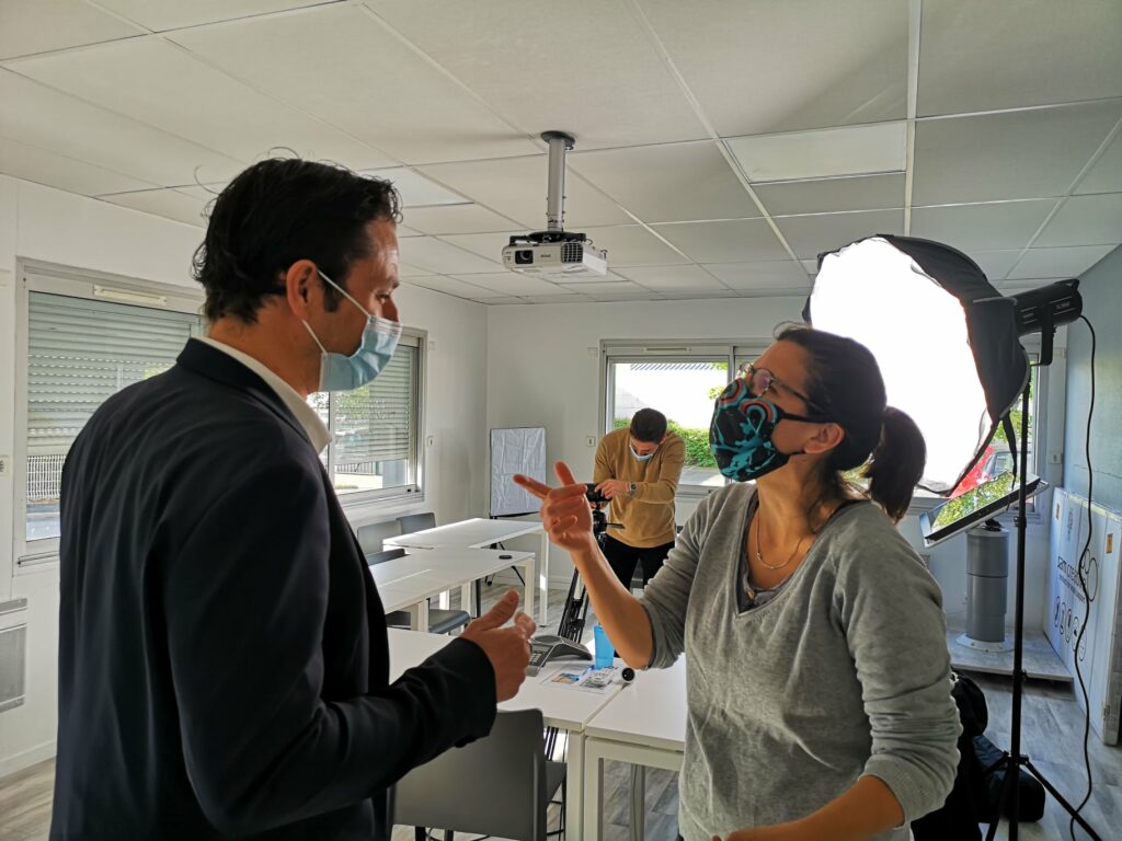 Tournage avec la CCI sur la gestion optimisés des ressources