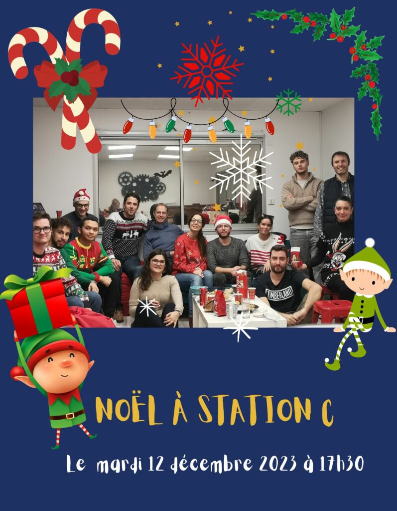 Fête de Noël à Station C